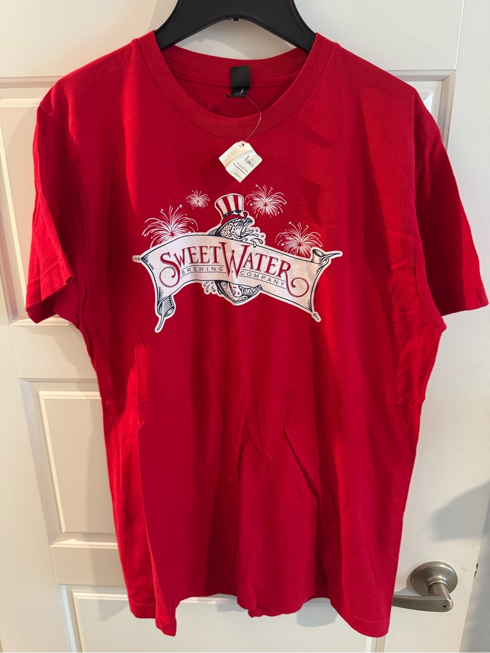 NWT Red SweetWater Graphic Fourth of July Tee - Short Sleeve